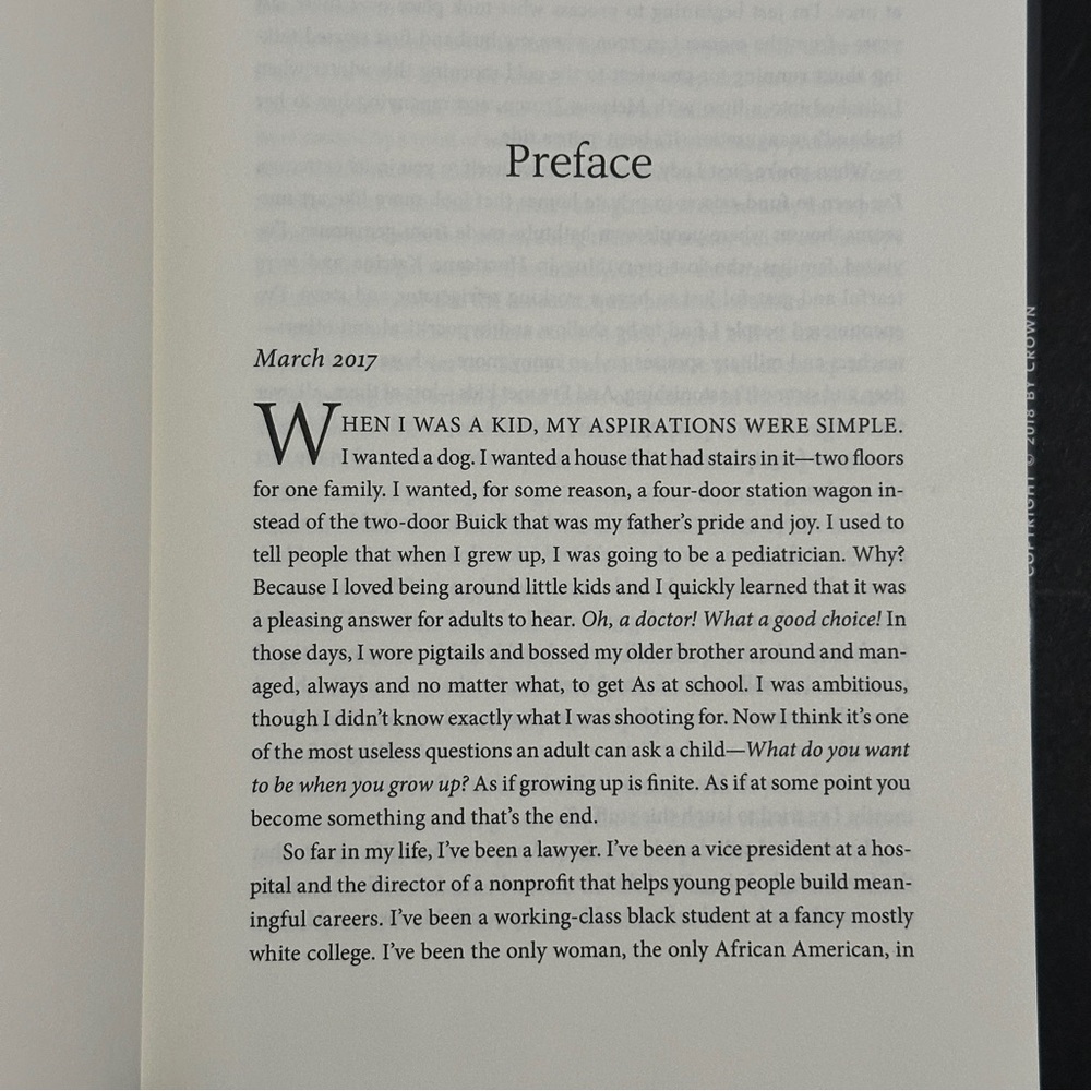 Becoming by Michelle Obama | Memoir, Personal Development | Hardcover Book - Picture 7 of 9